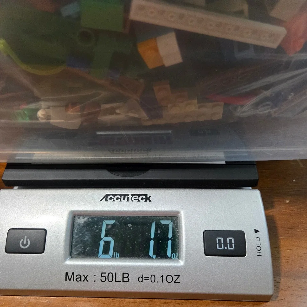 Bulk Lego Bricks Lot 6lbs Assorted Technic McLaren Senna GTR Parts Mixed